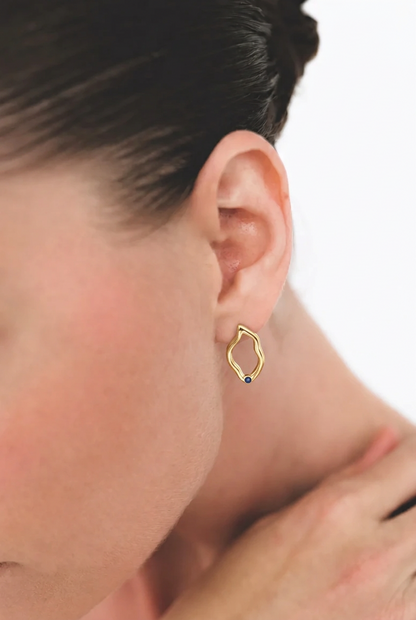 Wave earrings