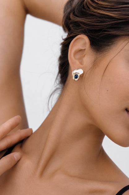 Auric wave earrings