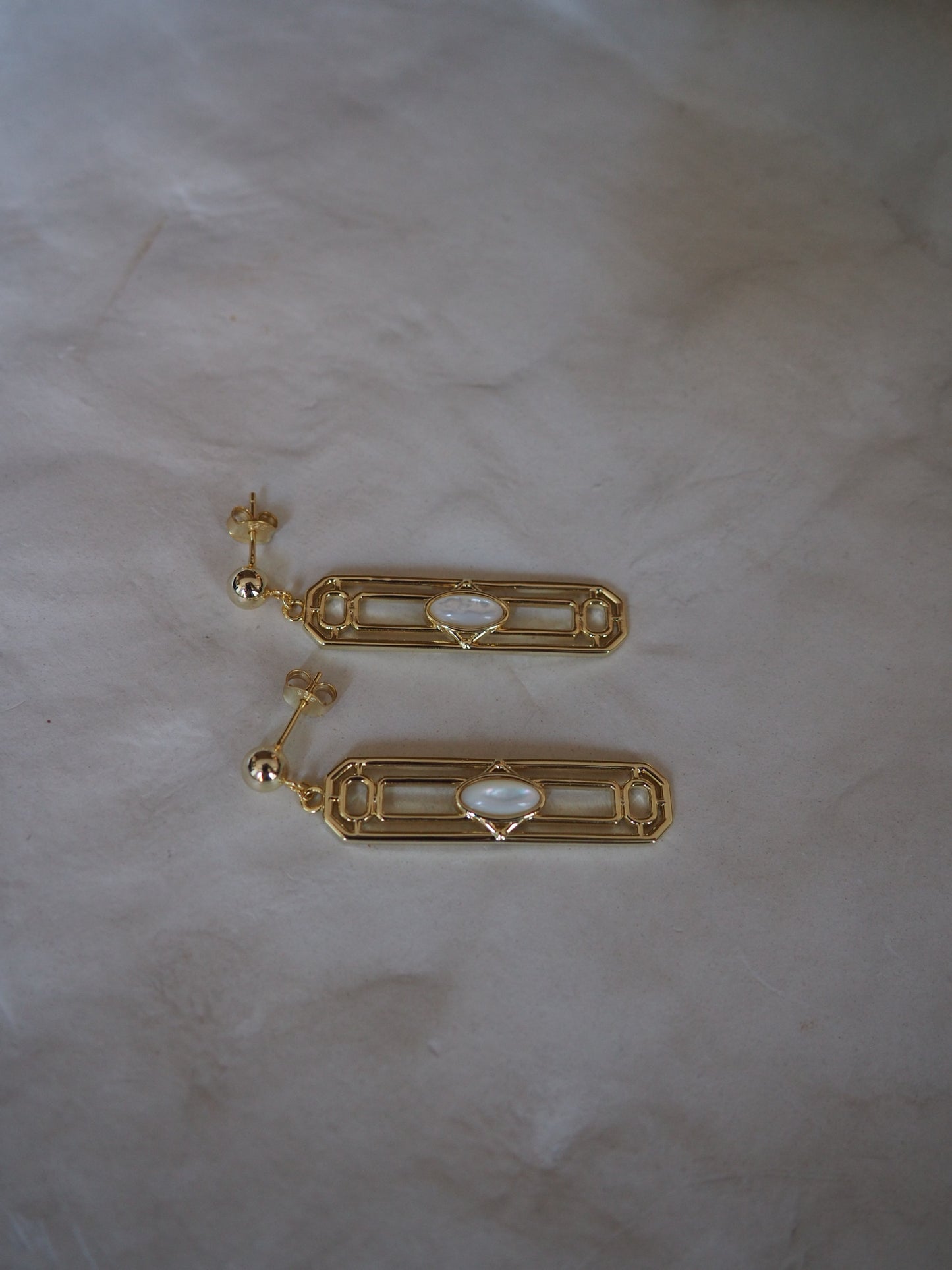 PRE ORDER - Golden Althea earrings