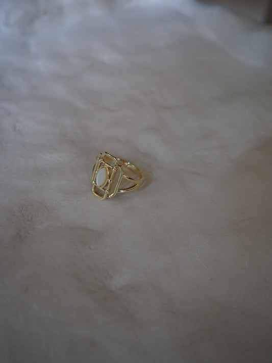 PRE ORDER -  Golden Althea ring