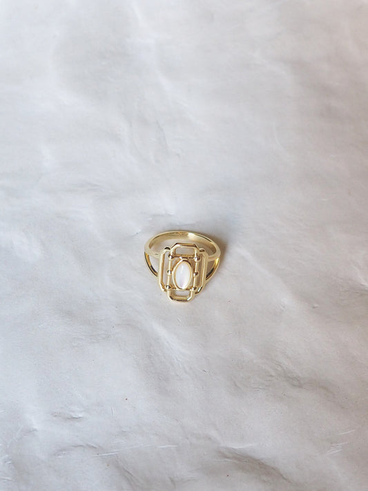 Golden Althea ring