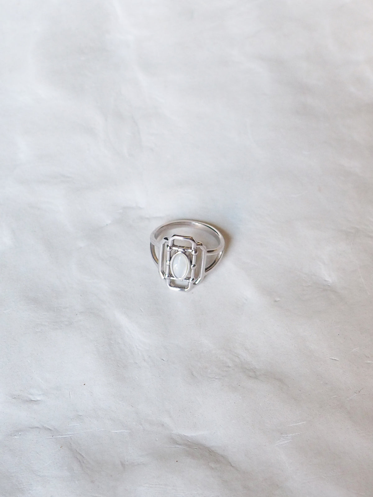 Silver Althea ring