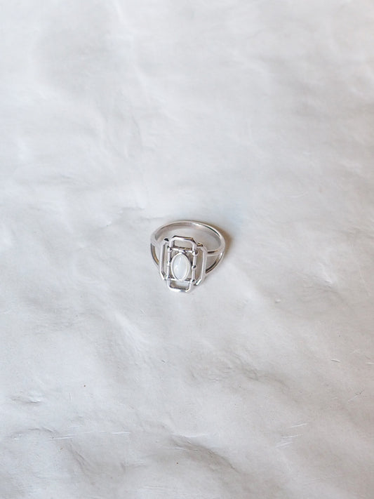 Silver Althea ring