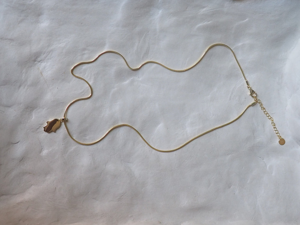 Hamsa L necklace