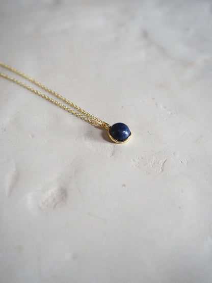 Blue lapis necklace