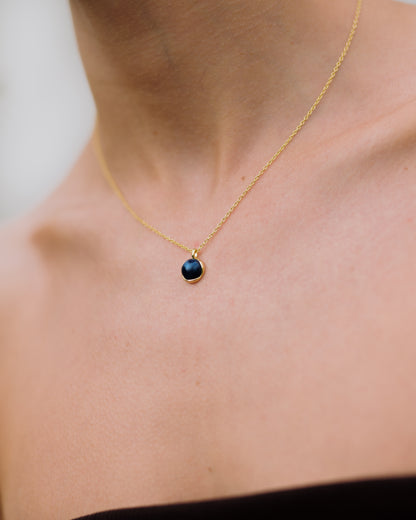 Blue lapis necklace