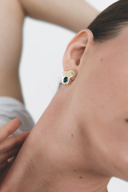 PRE ORDER -Auric wave earrings