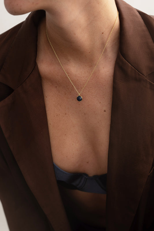 Blue lapis necklace