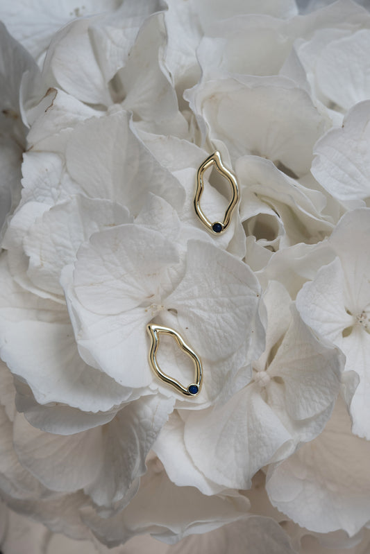 Wave earrings