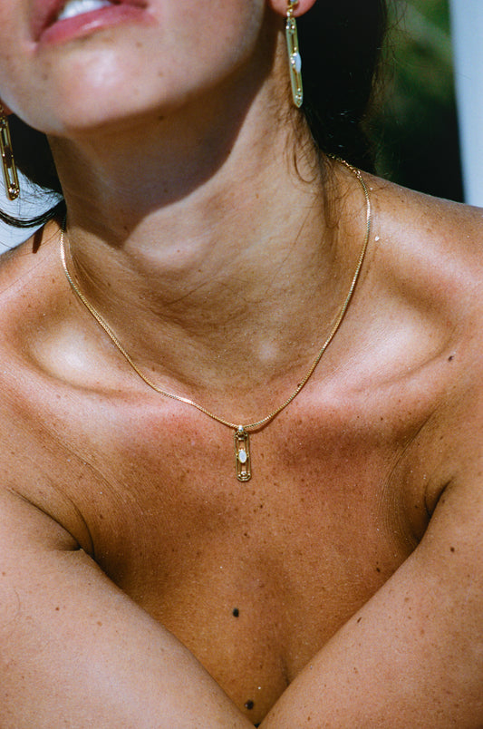 PRE ORDER - Golden Althea necklace